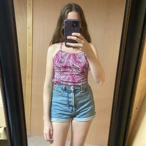 Vintage 90’s Younique Tie Back Crop Top